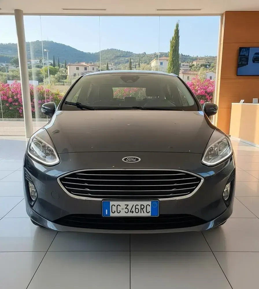 Usata Ford Fiesta Titanium 125 CV (91 kW) 2021 Grigio Utilitaria