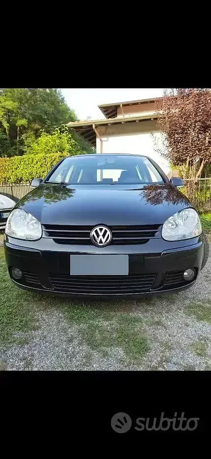 Usata VW Golf V 105 CV (77 kW) 2007 Nero Berlina