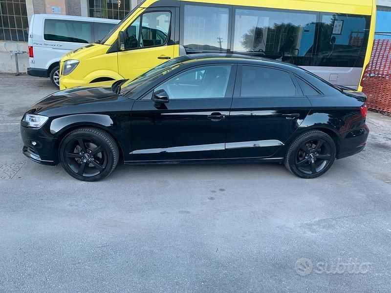 Usata Audi A3 2018 Nero Berlina