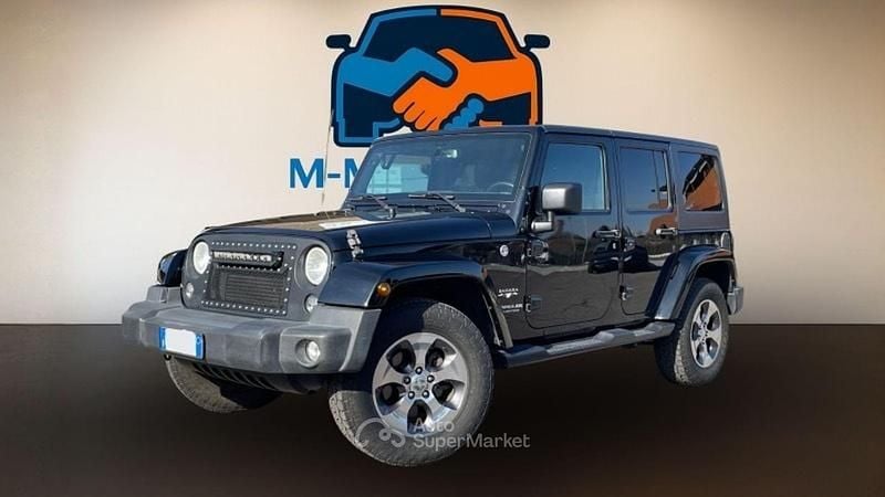 Usata Jeep Wrangler 200 CV (147 kW) 2016 Nero SUV