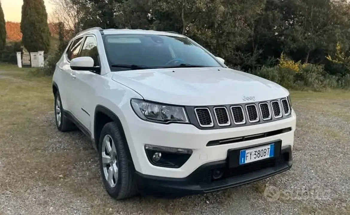Usata Jeep Compass 120 CV (88 kW) 2019 Bianco SUV