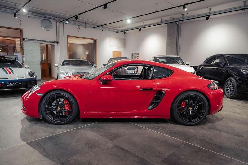 Usata Porsche 718 Cayman Sport 349 CV (256 kW) 2016 Rosso Coupé