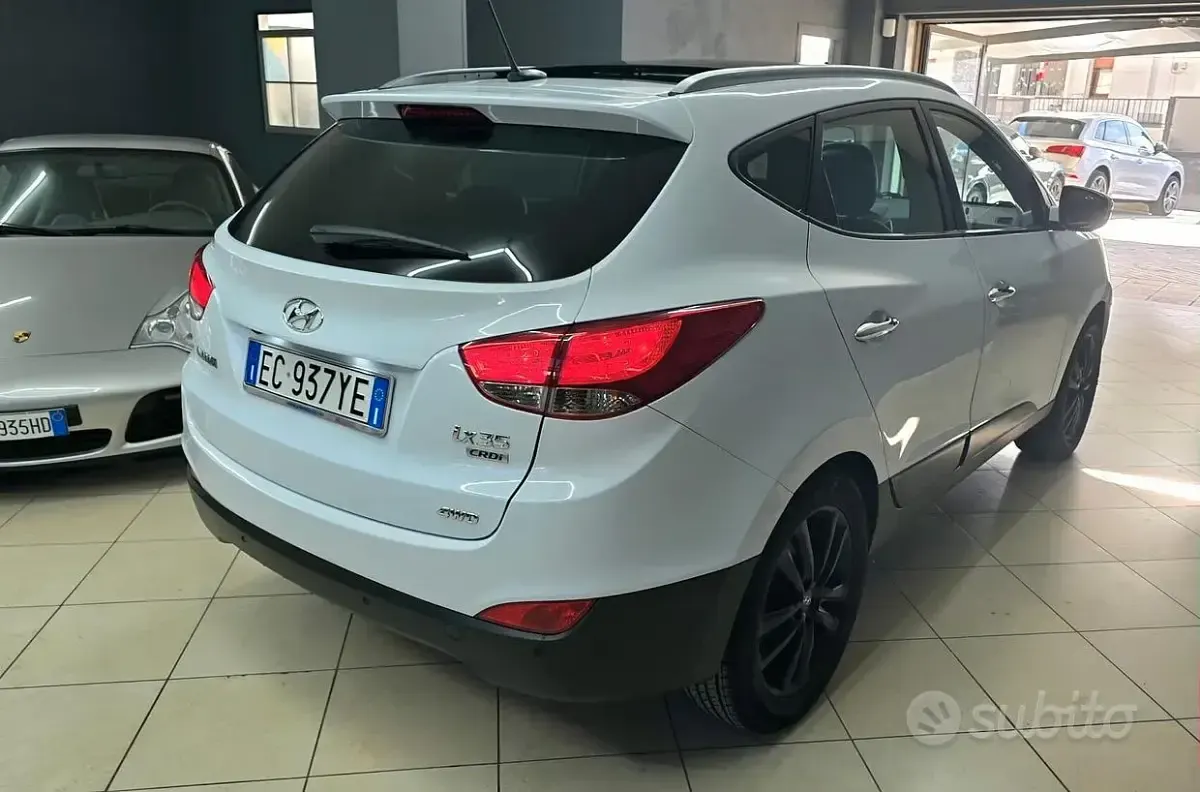 Usata Hyundai ix35 Style 184 CV (135 kW) 2010 Bianco SUV