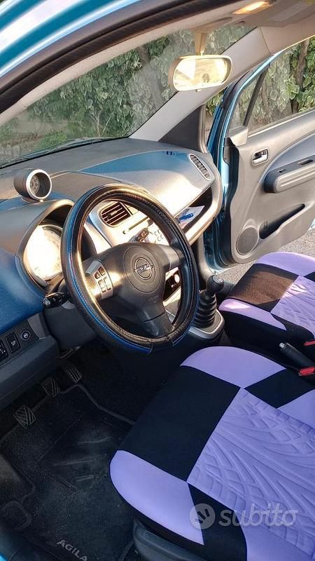 Usata Opel Agila Enjoy 86 CV (63 kW) 2008 Blu/azzurro Utilitaria