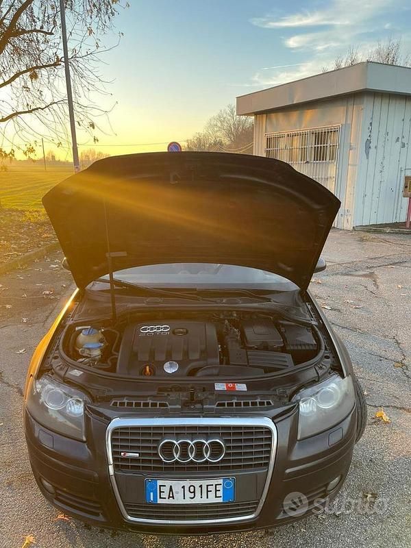 Usata Audi A3 Ambiente 140 CV (102 kW) 2005 Nero Utilitaria