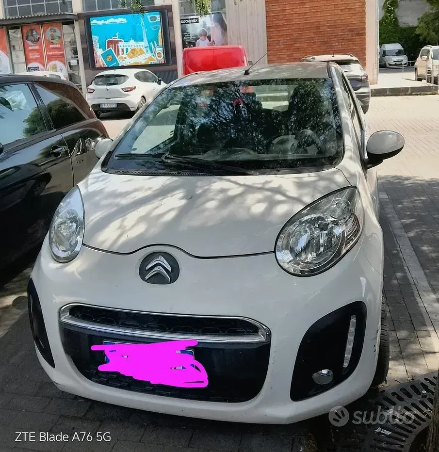 Usata Citroën C1 68 CV (50 kW) 2013 Bianco Utilitaria