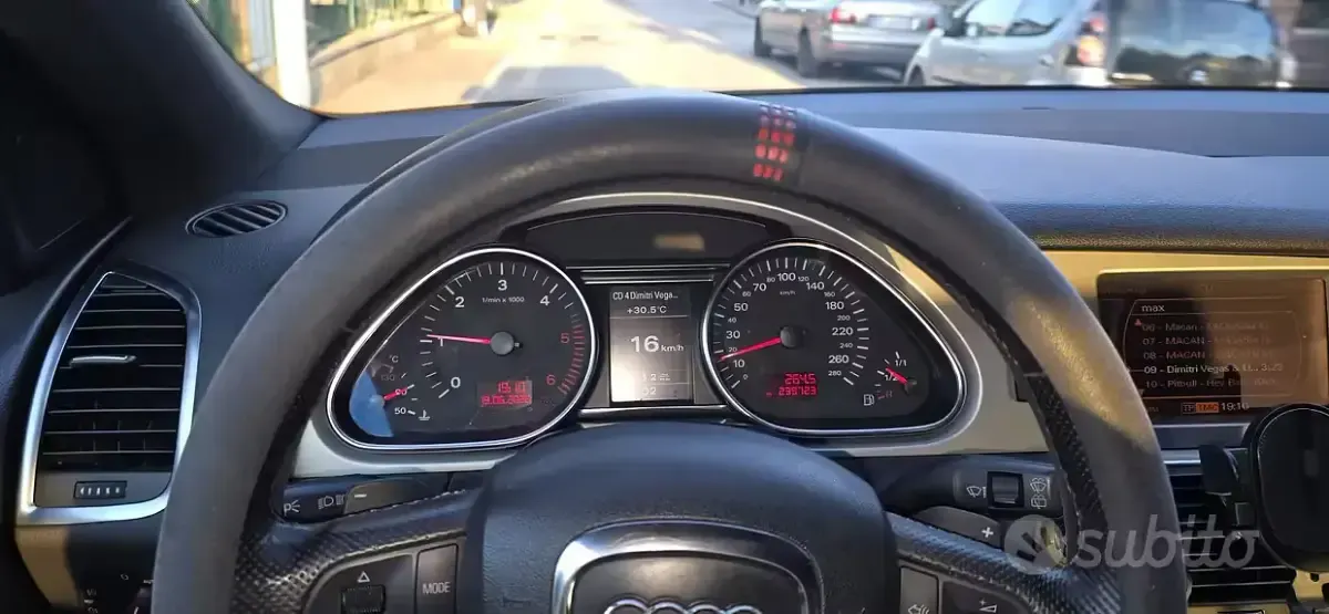 Usata Audi Q7 240 CV (176 kW) 2008 Nero SUV