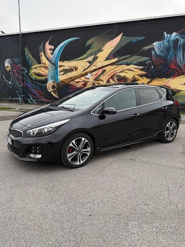 Usata Kia Ceed GT GT-Line 136 CV (100 kW) 2017 Nero Berlina