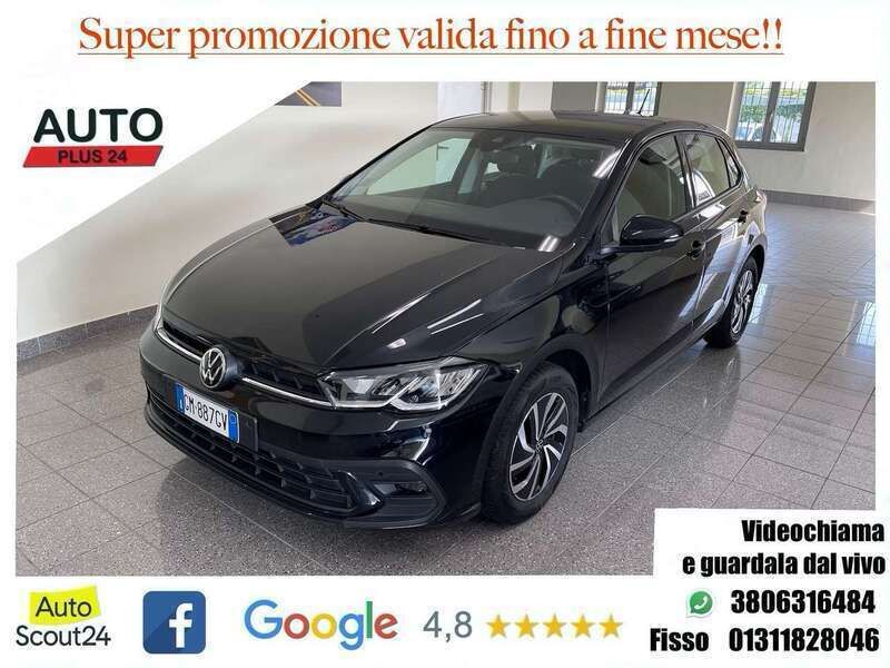 Nero Usata 2023 VW Polo Life Tre volumi | 13.400 € (Super prezzo) - Immagine 1/4