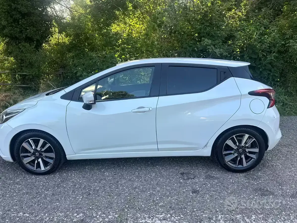Usata Nissan Micra 90 CV (66 kW) 2018 Bianco Utilitaria