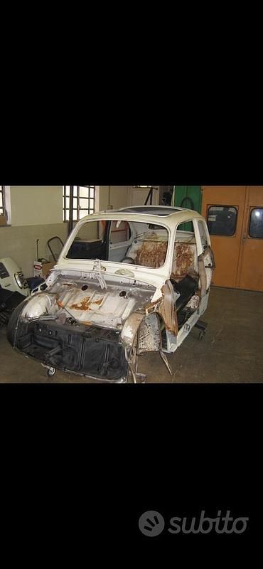 Usata Fiat 500 1970 Nero Utilitaria