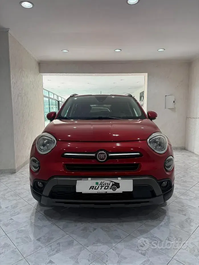 Usata Fiat 500X Cross 120 CV (88 kW) 2019 Rosso SUV