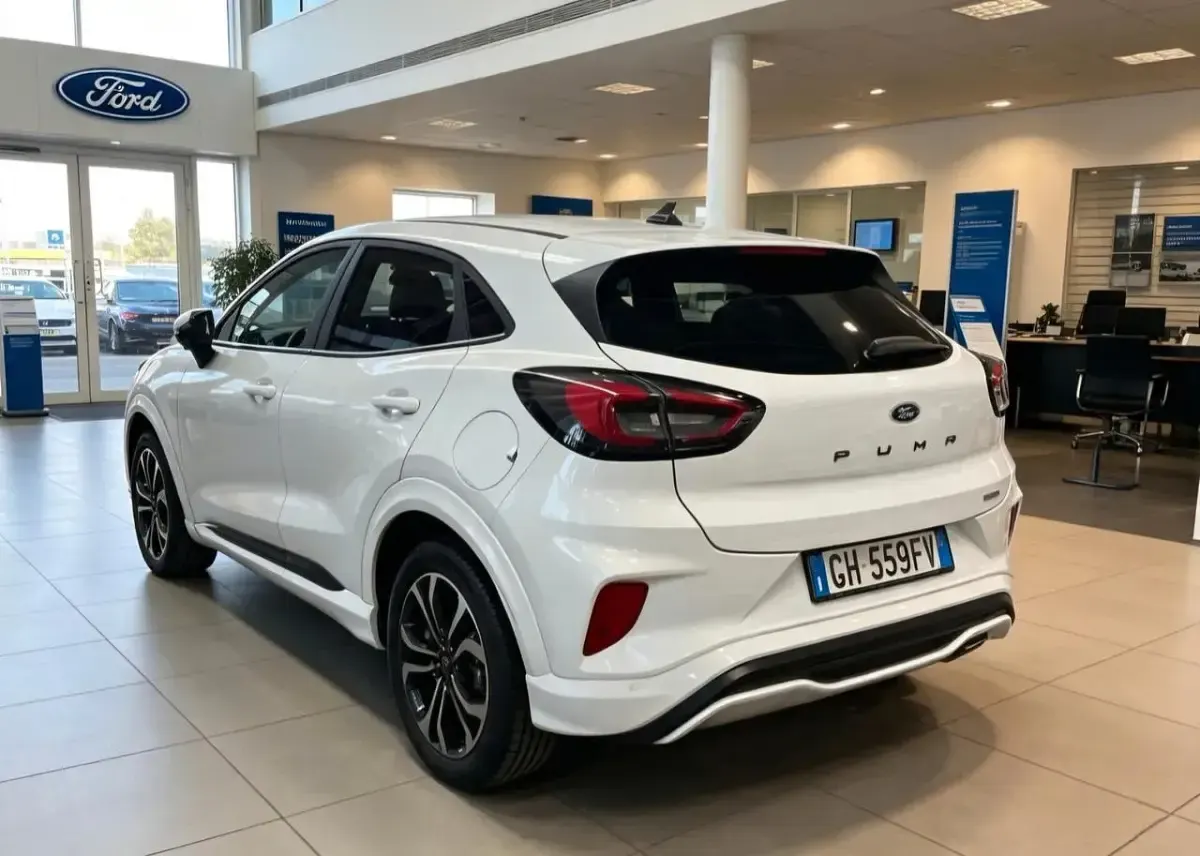Usata Ford Puma ST-Line 125 CV (91 kW) 2021 Bianco SUV