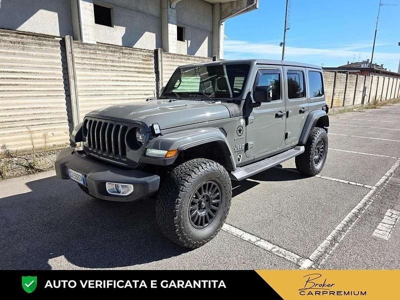 Usata Jeep Wrangler Sahara 200 CV (147 kW) 2020 Grigio SUV