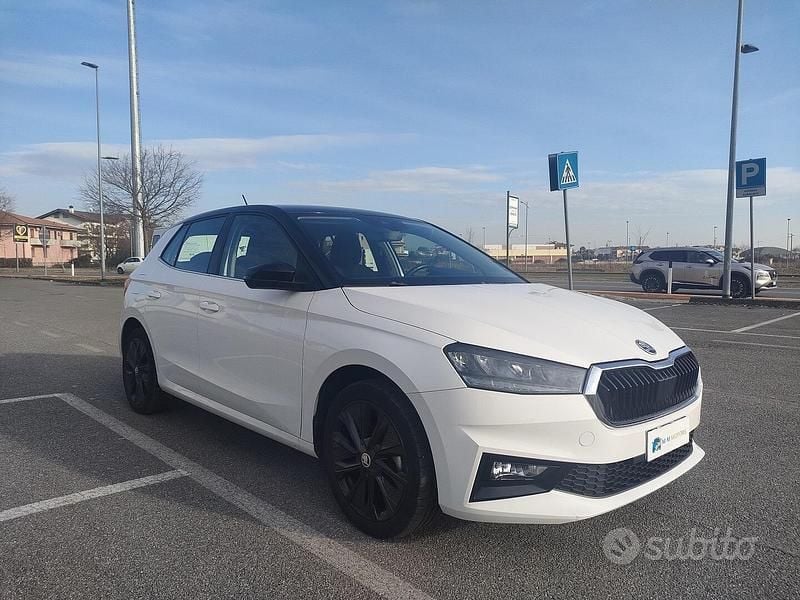 Usata Skoda Fabia Style 110 CV (80 kW) 2022 Bianco Utilitaria