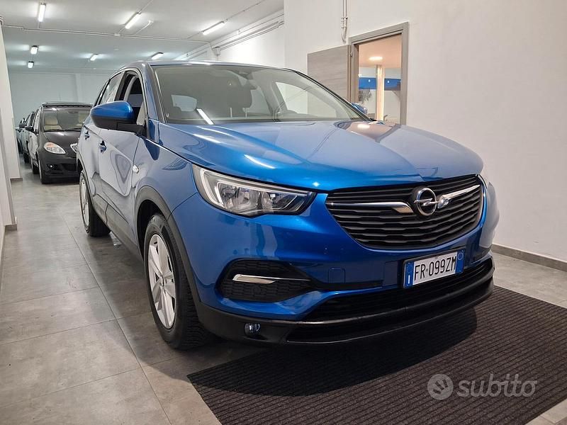 Usata Opel Grandland X Ultimate 120 CV (88 kW) 2018 Blu SUV