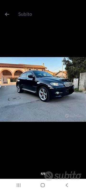 Usata BMW X6 2009 Blu SUV