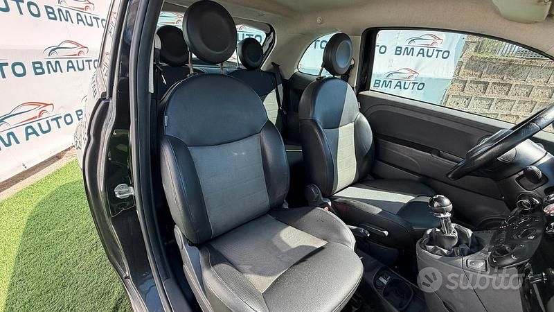 Begagnad Fiat 500 Lounge 75 HK (55 kW) 2009 Svart Cab