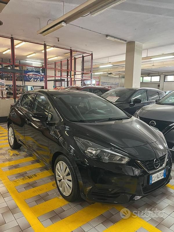 Usata Nissan Micra Acenta 92 CV (67 kW) 2022 Nero Berlina