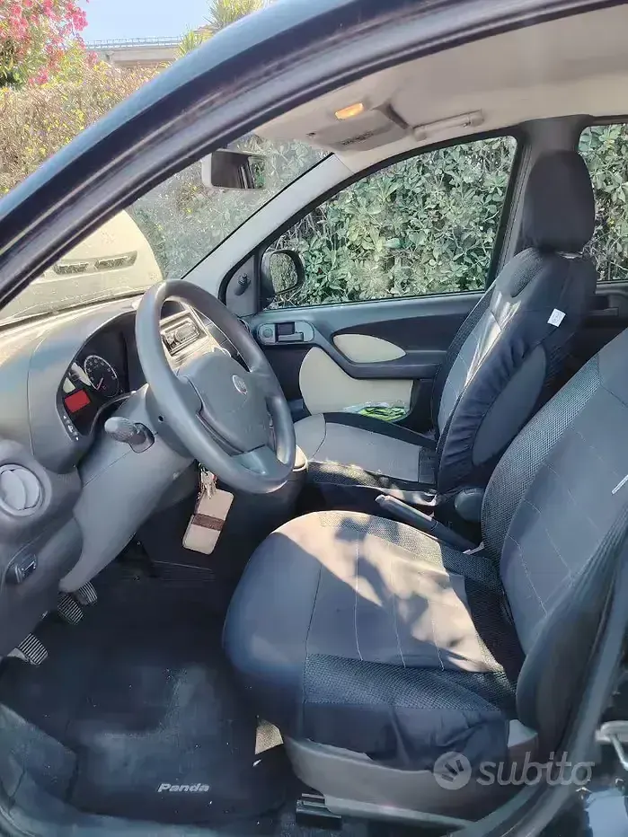 Usata Fiat Panda 60 CV (44 kW) 2010 Nero Utilitaria
