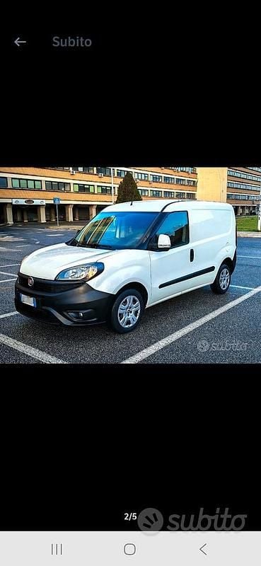 Bianco Usata 2019 Fiat Doblò Monovolume | 10.000 € (Super prezzo) - Immagine 1/3