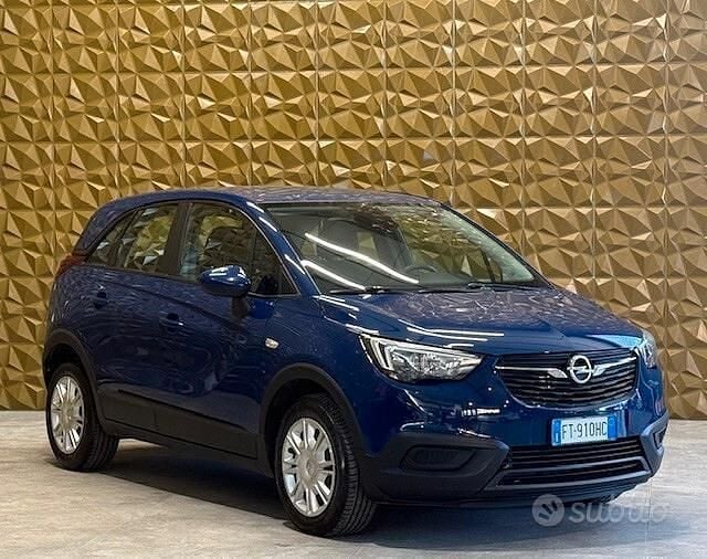 Usata Opel Crossland X 102 CV (75 kW) 2018 Blu SUV