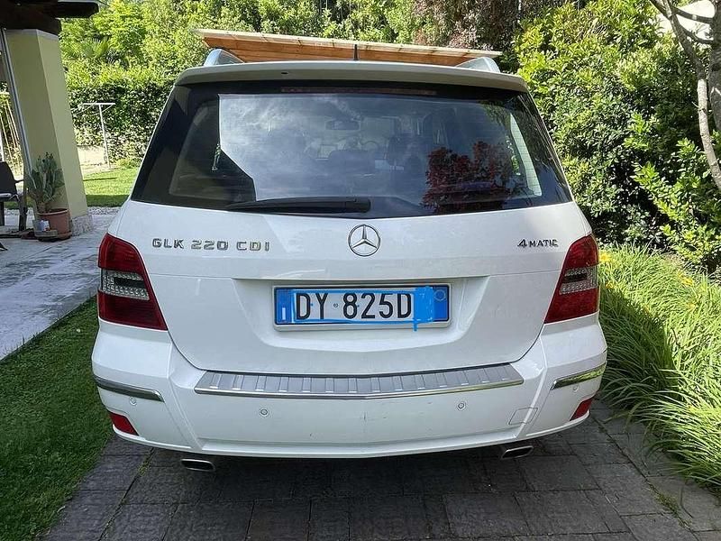 Usata Mercedes GLK220 170 CV (125 kW) 2009 Bianco SUV