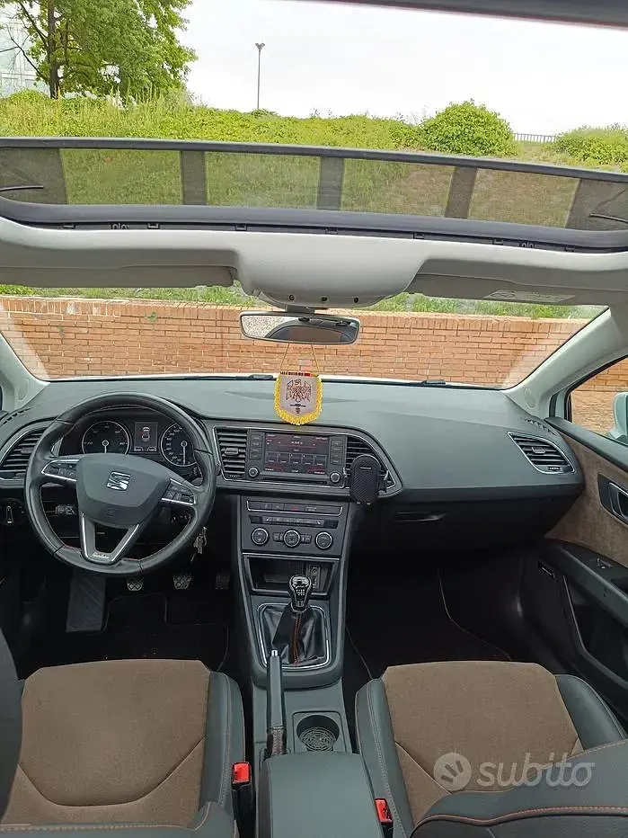 Usata Seat Leon X-Perience 4Drive 150 CV (110 kW) 2016 Bianco Station wagon