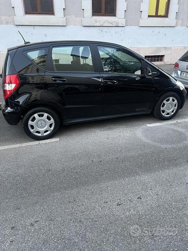 Usata Mercedes A160 95 CV (69 kW) 2009 Nero Berlina
