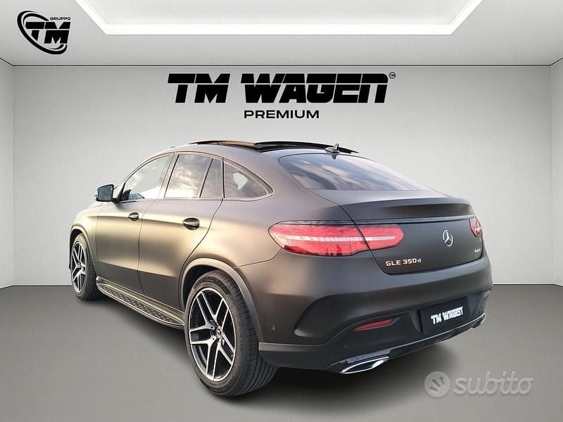 Usata Mercedes GLE350 Premium Plus 258 CV (189 kW) 2018 Nero Coupé
