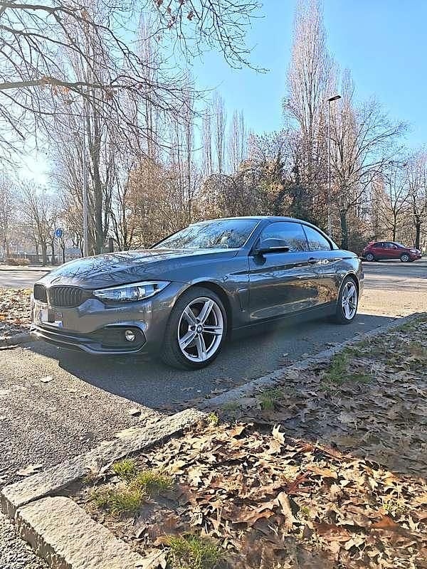 Usata BMW 420 Cabriolet Sport Line 190 CV (139 kW) 2019 Grigio Cabrio