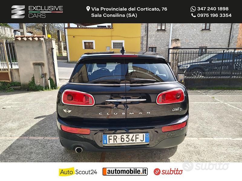 Usata Mini One D Clubman 115 CV (84 kW) 2018 Nero Station wagon