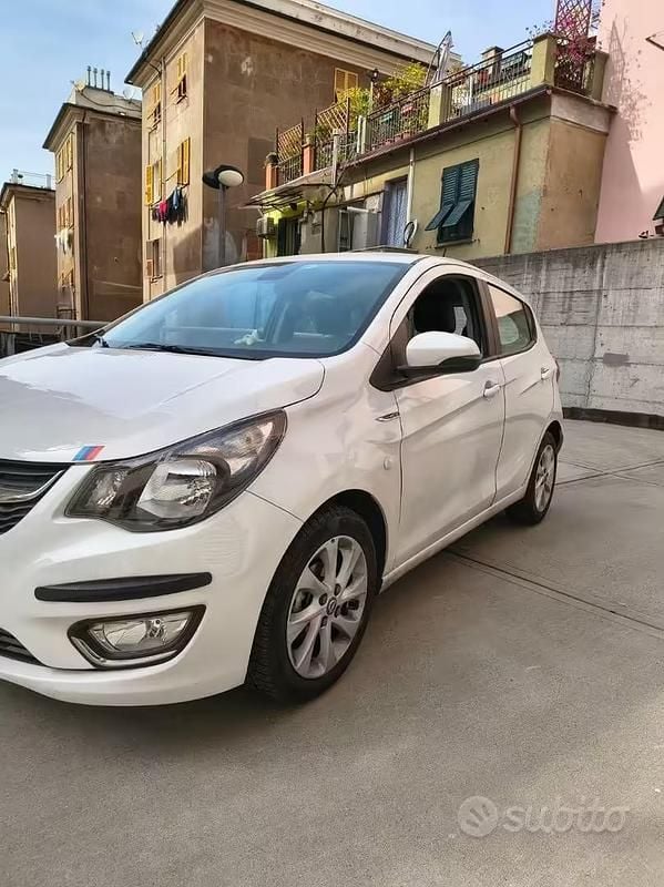 Usata Opel Karl 75 CV (55 kW) 2017 Bianco Utilitaria