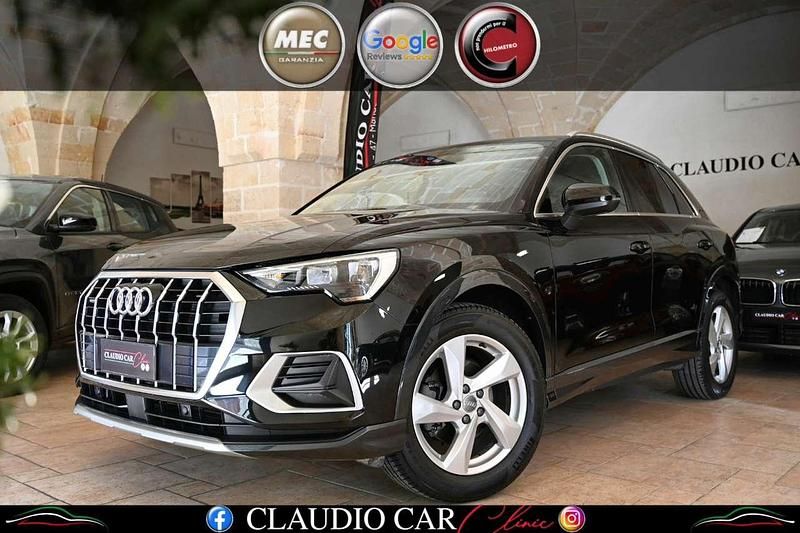 Usata Audi Q3 Advanced 150 CV (110 kW) 2019 Nero mythos schwarz metallic SUV