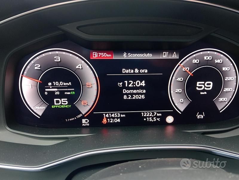 Usata Audi A6 Sport 204 CV (150 kW) 2019 Nero Station wagon