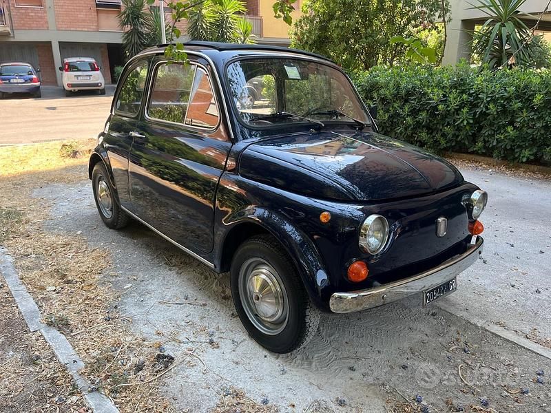 Usata Fiat 500 1970 Blu Utilitaria