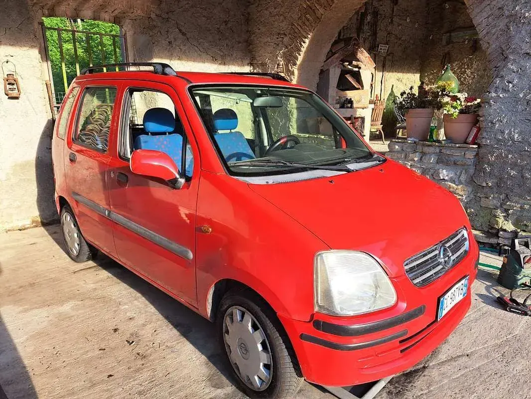 Occasion Opel Agila Comfort 75 ch (55 kW) 2003 Rouge Monospace