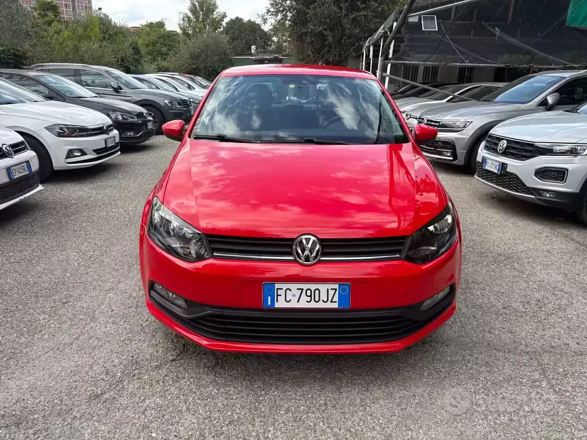 Usata VW Polo 60 CV (44 kW) 2016 Rosso Berlina