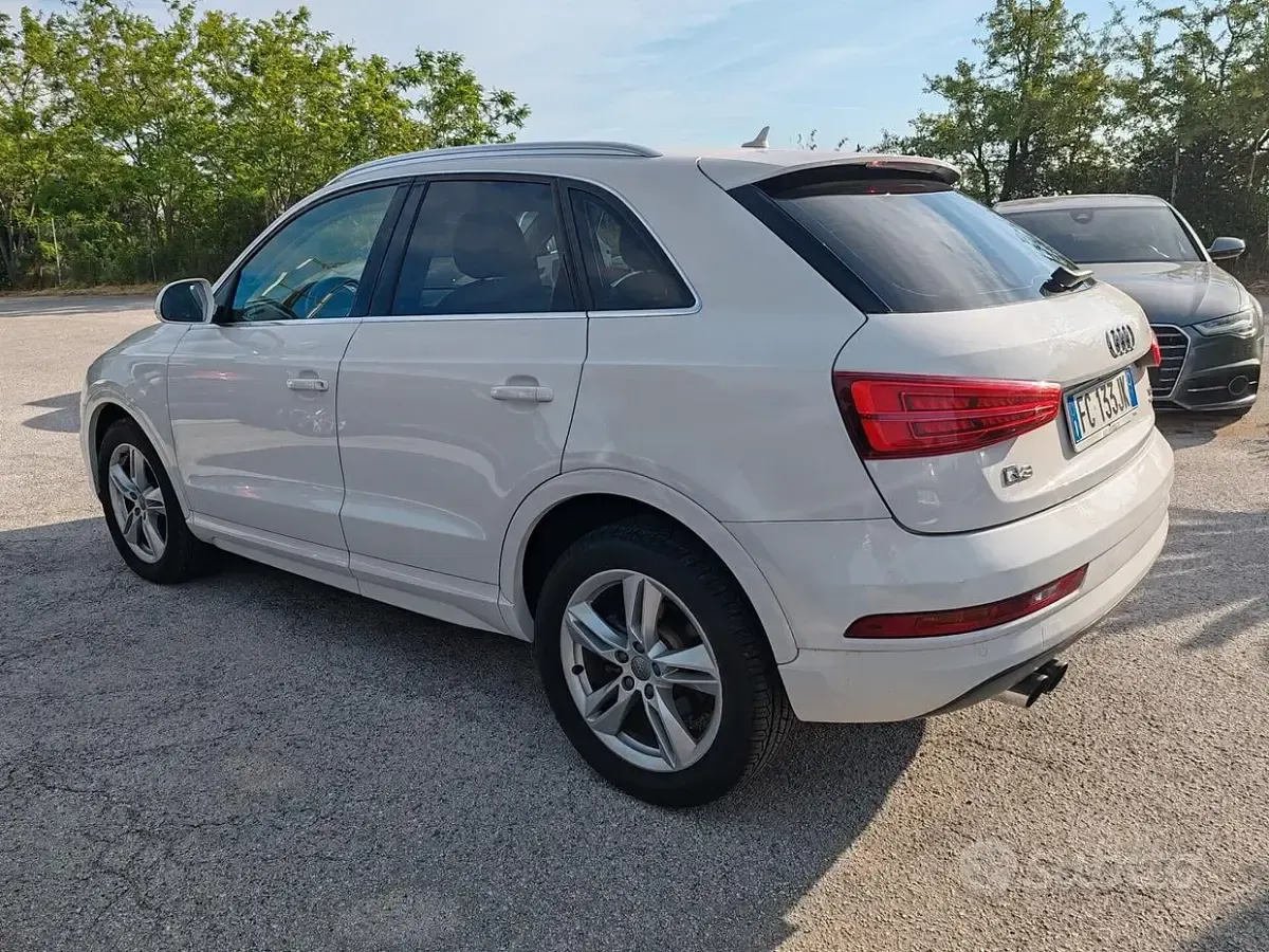 Usata Audi Q3 150 CV (110 kW) 2016 Bianco SUV