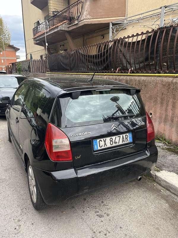 Usata Citroën C2 Elegance 68 CV (50 kW) 2003 Nero Utilitaria