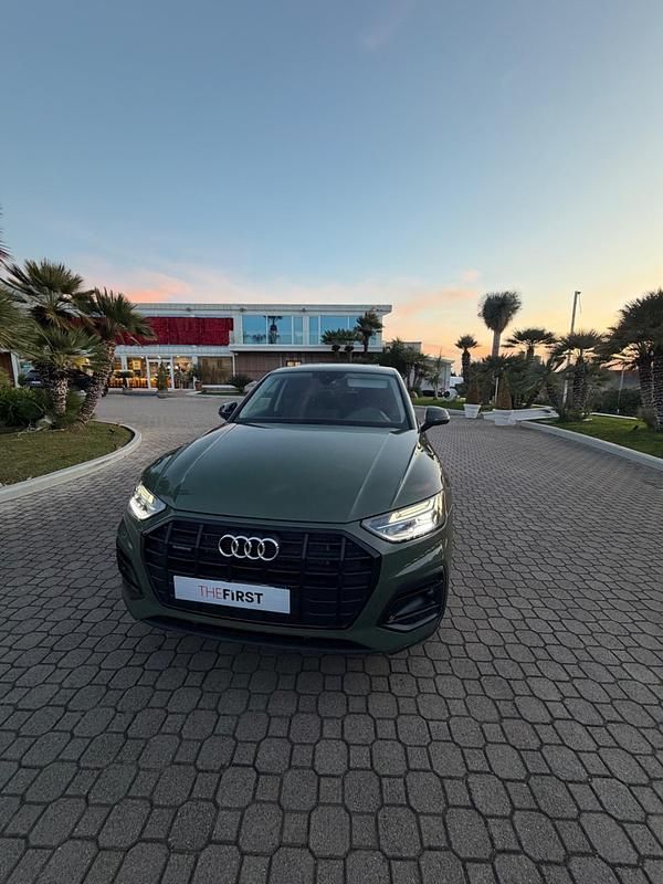 Usata Audi Q5 265 CV (194 kW) 2021 Verde SUV