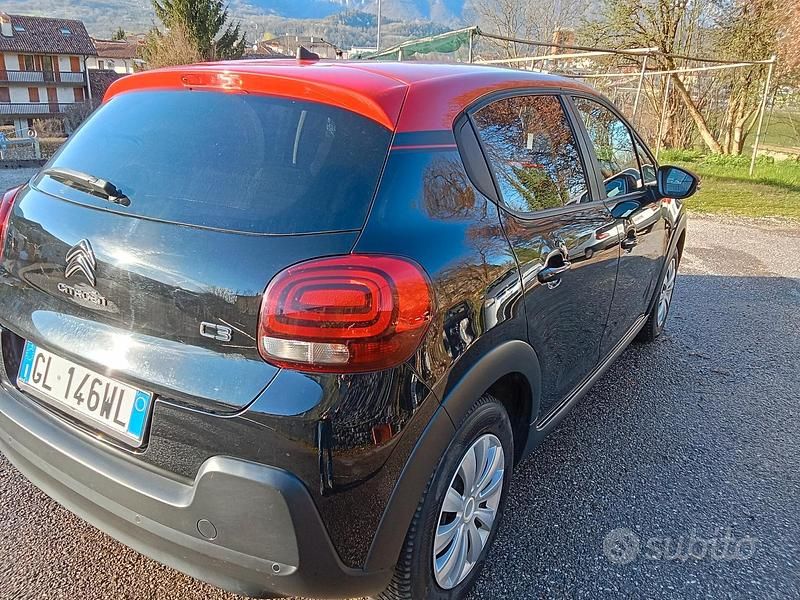 Usata Citroën C3 PureTech 81 CV (59 kW) 2018 Nero Utilitaria