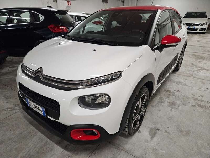 Bianco Usata 2020 Citroën C3 PureTech Due volumi | 8500 € (Ottimo prezzo) - Immagine 1/4