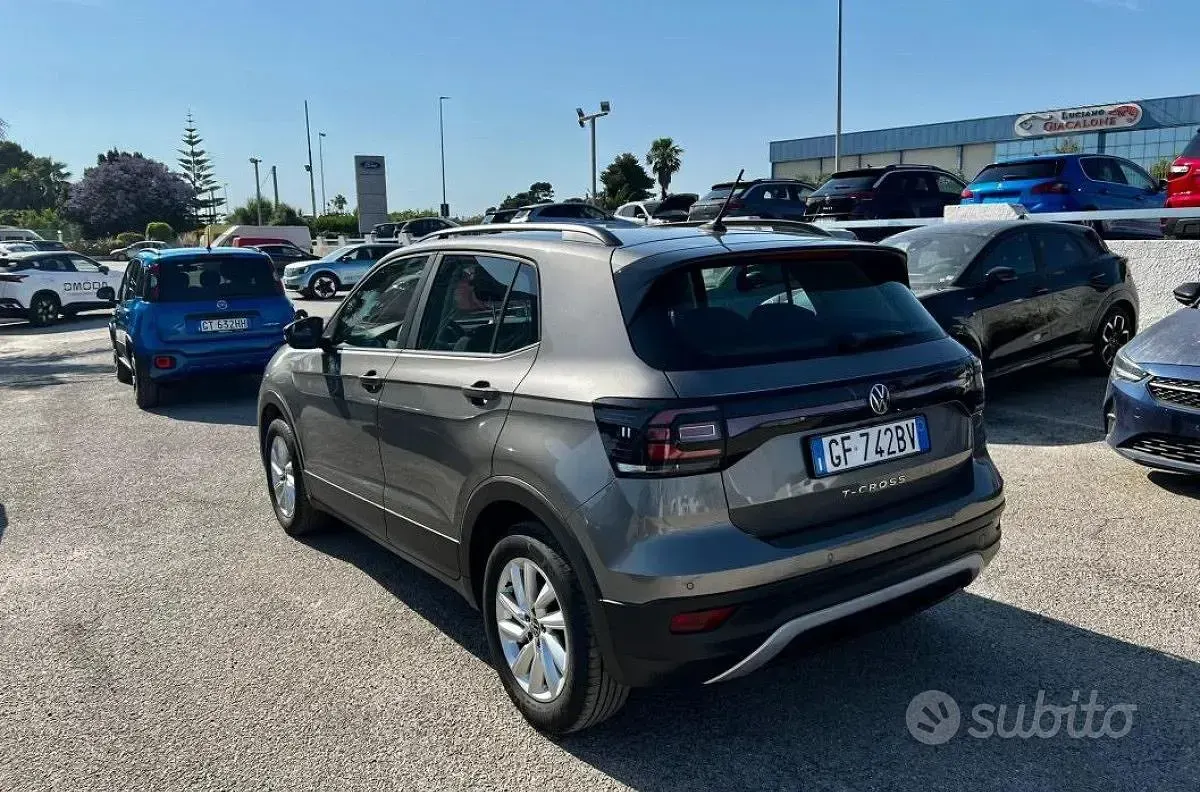 Usata VW T-Cross 95 CV (69 kW) 2021 Grigio SUV