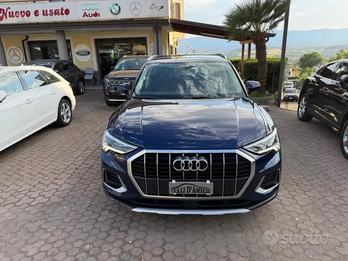 Usata Audi Q3 Advanced 150 CV (110 kW) 2023 Blu SUV