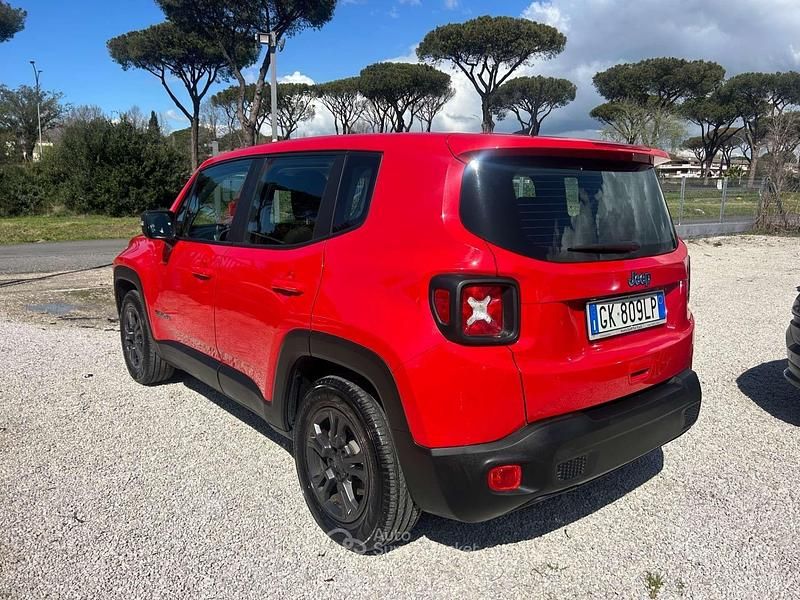 Usata Jeep Renegade Longitude 131 CV (96 kW) 2022 Rosso SUV
