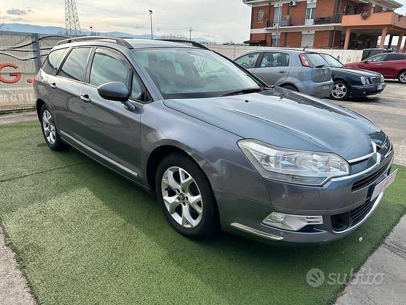 Usata Citroën C5 Exclusive 140 CV (102 kW) 2009 Grigio Station wagon