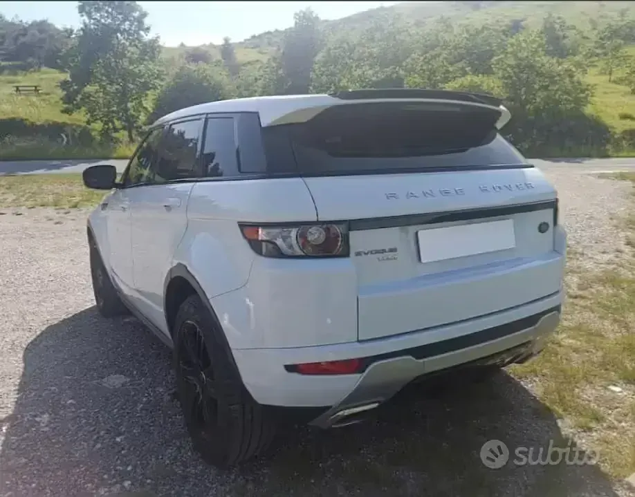 Usata Land Rover Range Rover evoque Dynamic 150 CV (110 kW) 2012 Bianco SUV