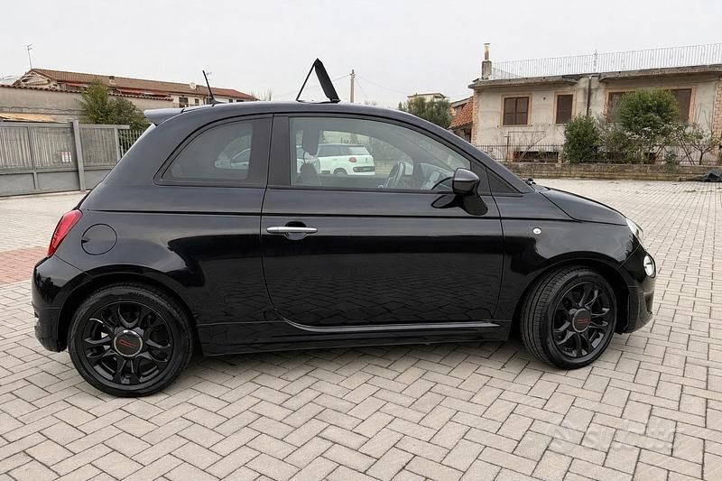 Usata Fiat 500S S 69 CV (50 kW) 2019 Nero Berlina