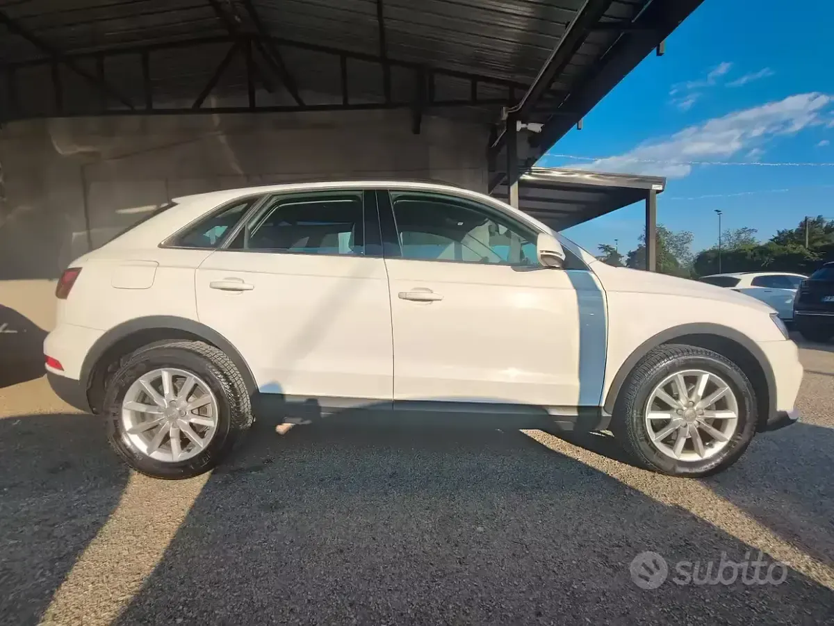 Usata Audi Q3 150 CV (110 kW) 2015 Bianco SUV